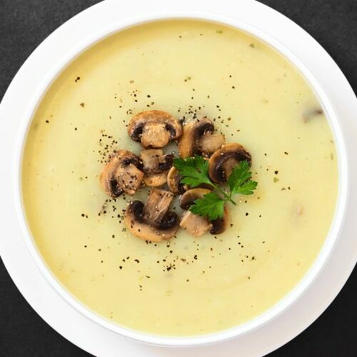Mushroom Soup Delia