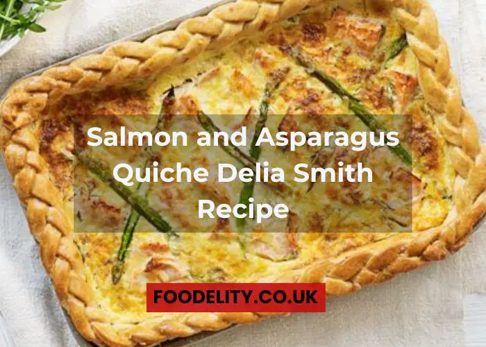 Salmon and Asparagus Quiche Delia